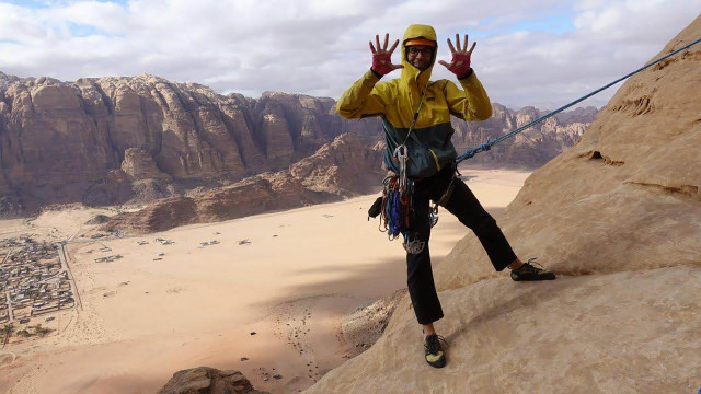 Jacob Climbing 1